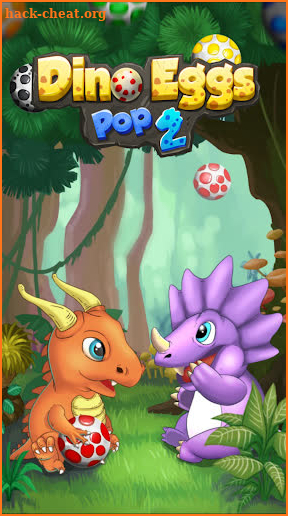 Dinosaur Eggs Pop 2: Rescue Buddies Bubble Shooter screenshot