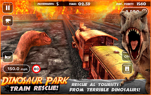 Dinosaur Park - Train Rescue screenshot