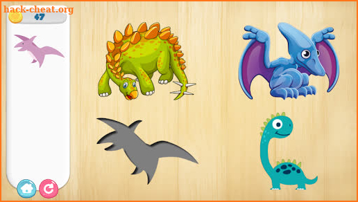 Dinosaur Puzzle & Coloring Game screenshot