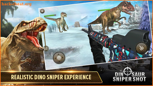 Dinosaur Sniper Shot screenshot