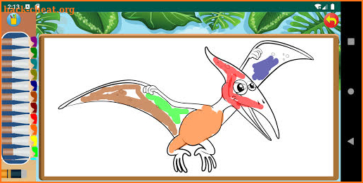 Dinosaurs Coloring Book screenshot