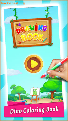 Dinosaurs Coloring Book & Draw screenshot