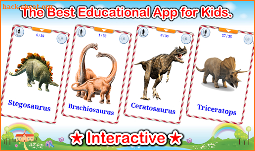 Dinosaurs Flashcards V2 (Dino) screenshot