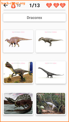 Dinosaurs - Game about Jurassic Park Dinosaurs! screenshot