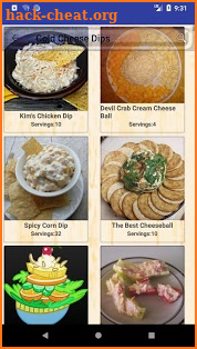 Dips and Spreads Recipes screenshot