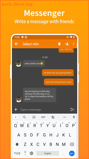 Direct Messenger screenshot