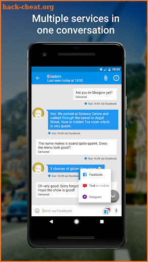 Disa (Unified Messenger Hub) screenshot