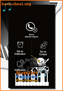DISBELIEF PAPYRUS Piano Ringtones screenshot