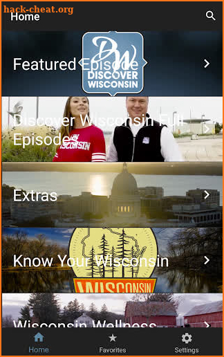 Discover Wisconsin screenshot