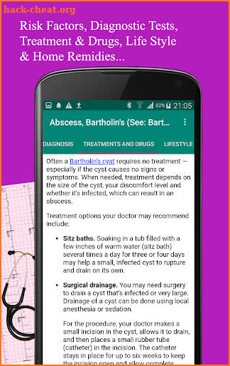 Disease Treatment Dictionary screenshot