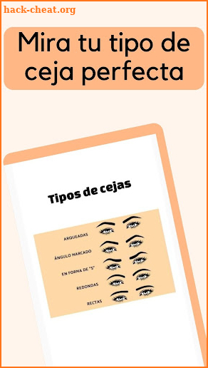 Diseña tus cejas paso a paso screenshot