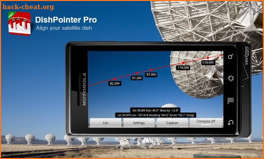 DishPointer Pro screenshot