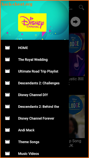 Disney Channel Videos Clips screenshot