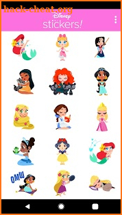 Disney Stickers: Princess screenshot