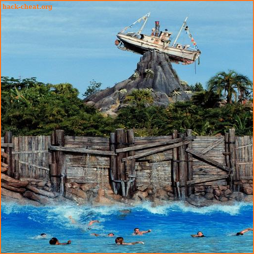 Disney Typhoon Lagoon Park Map 2019 screenshot