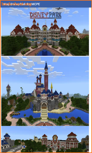 DisneyPark (Theme Park)  for Minecraft PE screenshot