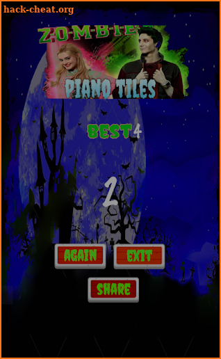 Disney's  Zombie  Piano Tiles: love songs screenshot