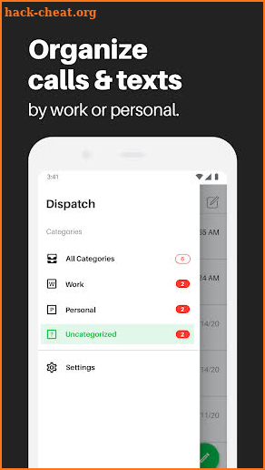 Dispatch: Calling and Texting App screenshot