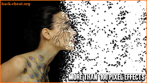 Dispersion effect : Pixel Effect Photo Editor screenshot