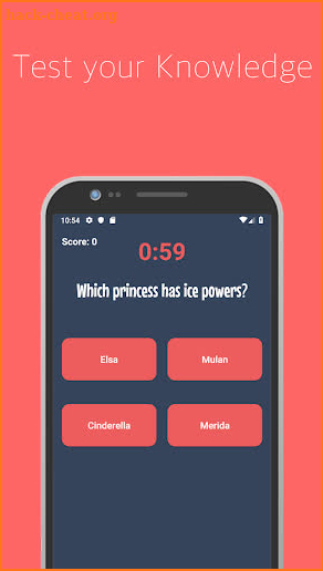 DisQuiz - Free Trivia Quiz for Disney World Fans screenshot