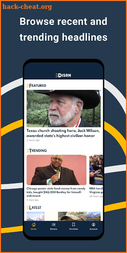 Disrn - Brief, Smart, Faithful - Breaking News screenshot