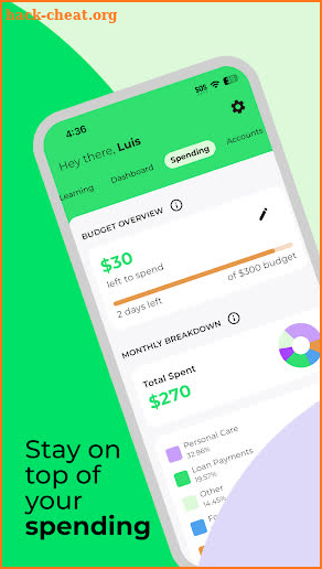 Ditch: Pay Debt As You Spend screenshot