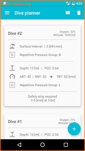 Dive Planner PRO screenshot