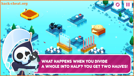 Divide By Sheep - Math Puzzle screenshot