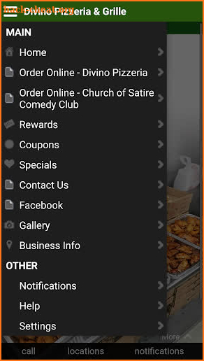 Divino Pizzeria & Grille screenshot