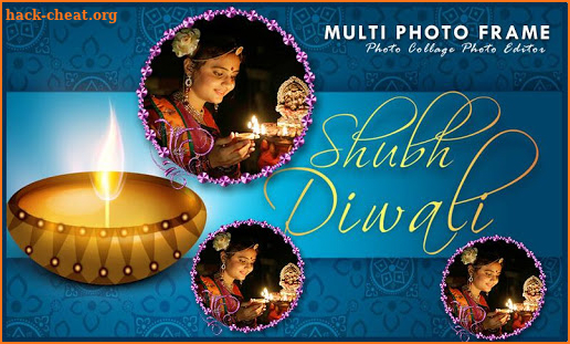 Diwali Multi Photo Frames screenshot