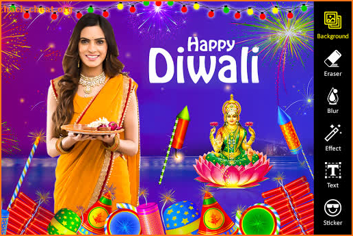 Diwali Photo Editor screenshot