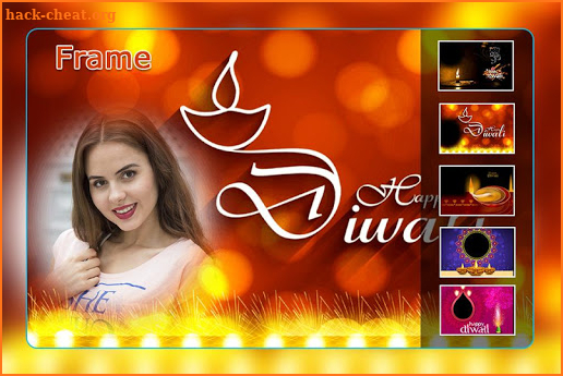 Diwali Photo Frame : New Year Photo Frame screenshot