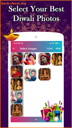 Diwali Photo to Video Maker : Diwali Movie Maker screenshot