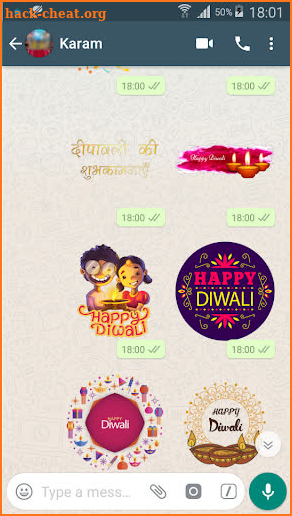 Diwali Sticker - Diwali WAStickerApps screenshot