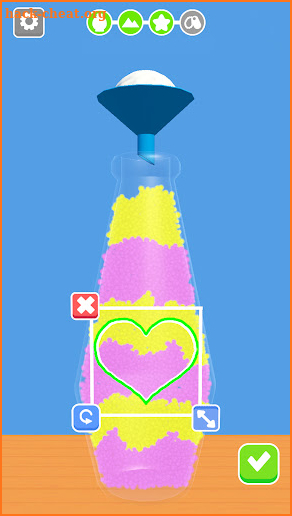 DIY Colorful Bottle Sand Art screenshot