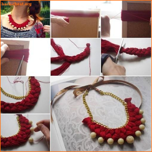 DIY Easy Necklace Tutorials screenshot