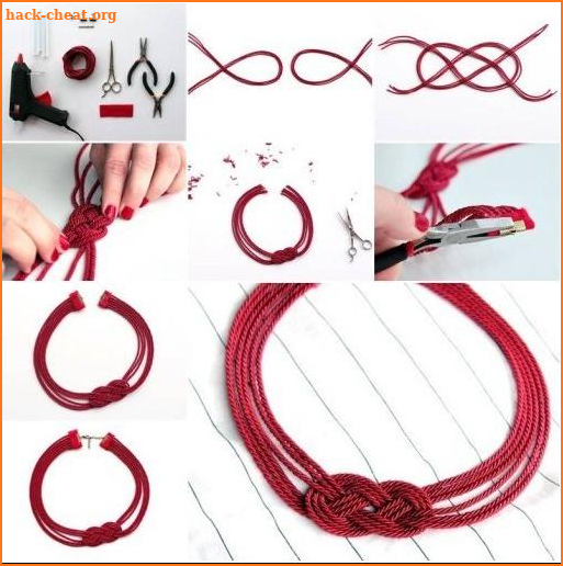 DIY Easy Necklace Tutorials screenshot