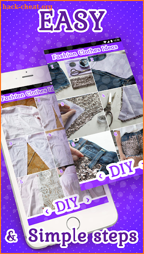 DIY Fashion Clothes Ideas screenshot