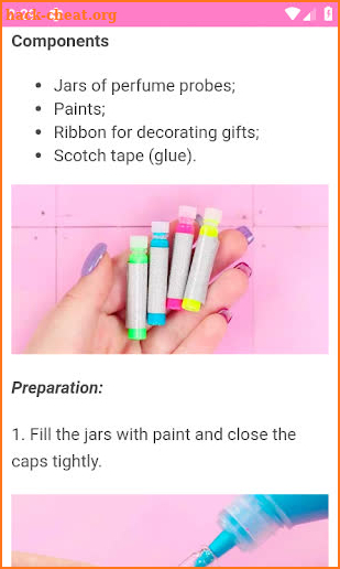 DIY mini school supplies screenshot