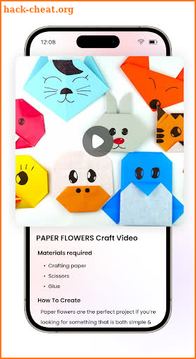 DIY Paper Craft - Step by Step screenshot