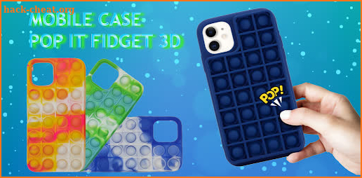 DIY Pop it MOBILE PHONE CASE FIDGET TOY GAME screenshot