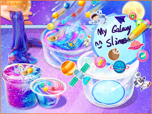 DIY Slime Maker 2 - Rainbow Glitter Slime screenshot