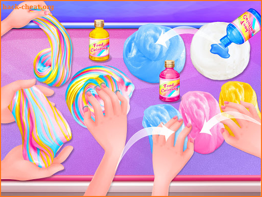 DIY Slime Maker 2 - Rainbow Glitter Slime screenshot