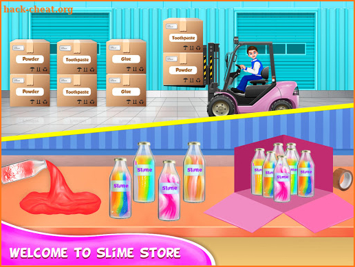 DIY Slime Maker Factory Jelly Making Game screenshot