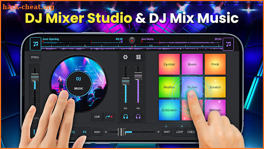 DJ Mix Studio - DJ Music Mixer screenshot