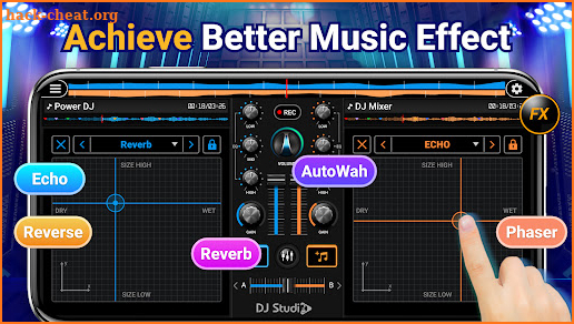 DJ Mix Studio - DJ Music Mixer screenshot