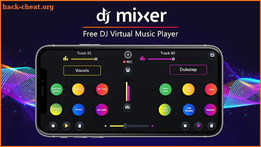 DJ Mixer - Free DJ Virtual Music Player screenshot