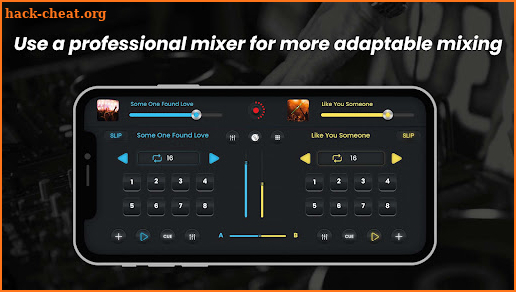 DJ Mixer-Virtual Music Player screenshot