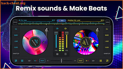 DJ Music mixer - DJ Mix Studio screenshot