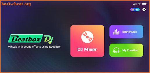 DJ Music mixer - DJ Mix Studio screenshot